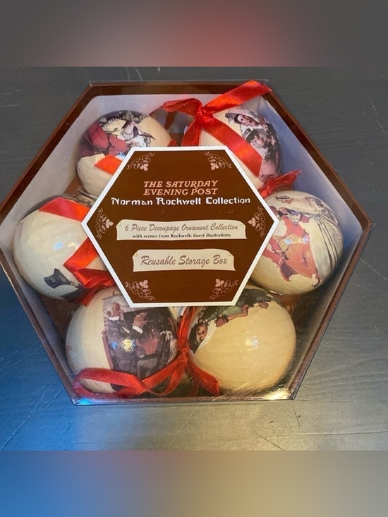 Vintage Other - Vintage Norman Rockwelll ornaments